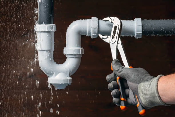 Professional Plumbing technician working in Rubicon, WI